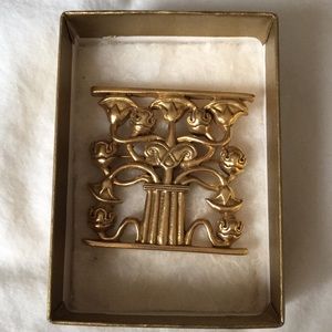 Neo-Assyrian style Tree of Life brooch